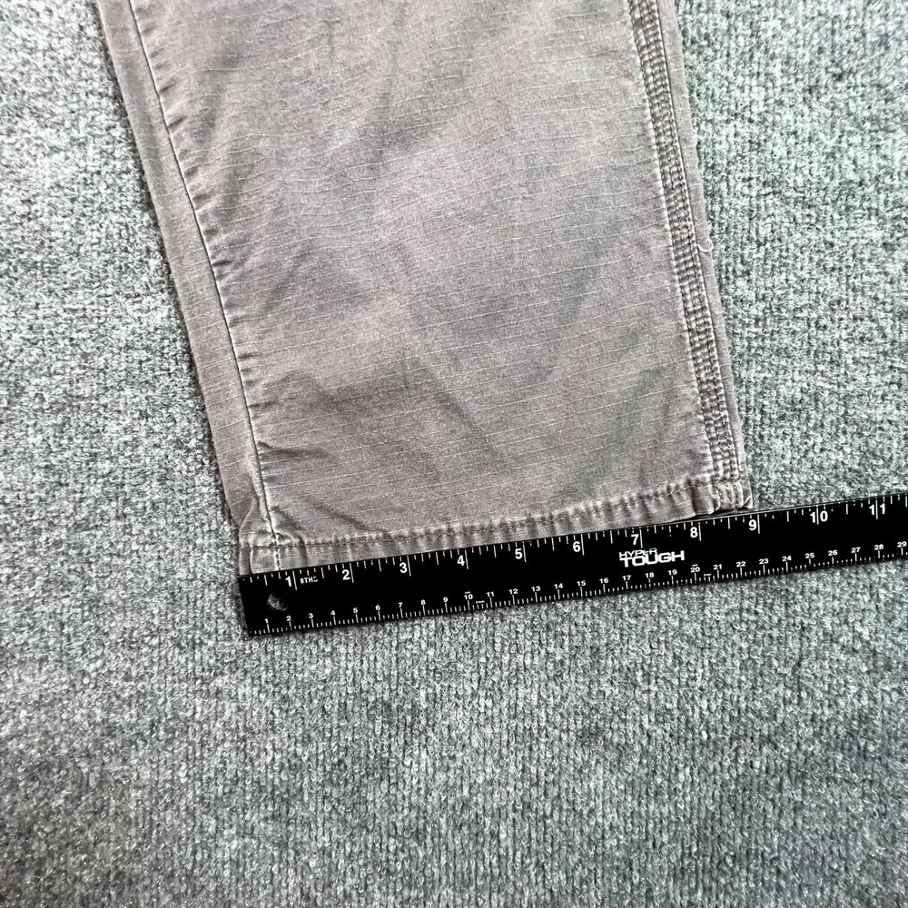 Wrangler Riggs Workwear Technician Pants Men 40x32 Gray Ripstop Straight Utility